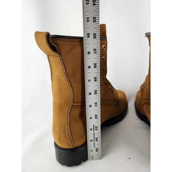 New‎ VINTAGE USA 1980 LEHIGH STEEL TOE  BOOT Insulated Work Construction SZ 12 D main image 4